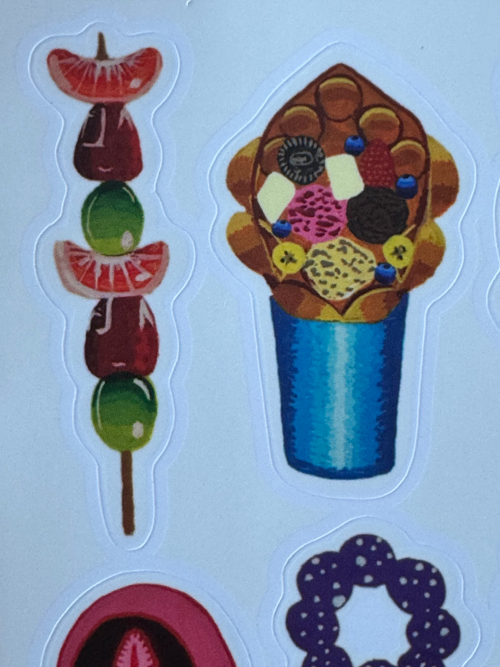 Desserts Sticker Sheet