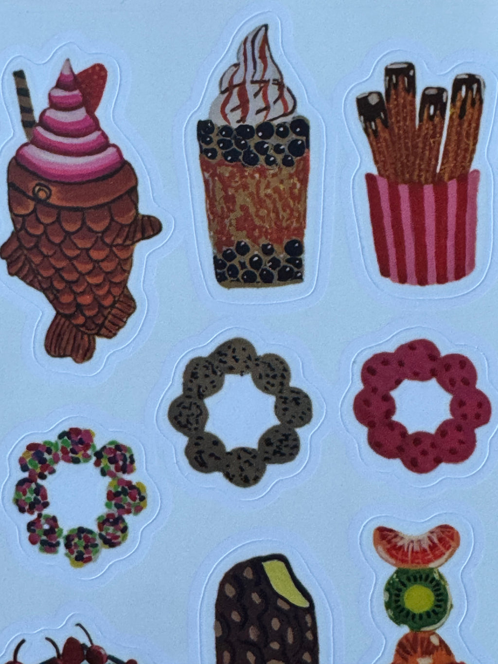 Desserts Sticker Sheet