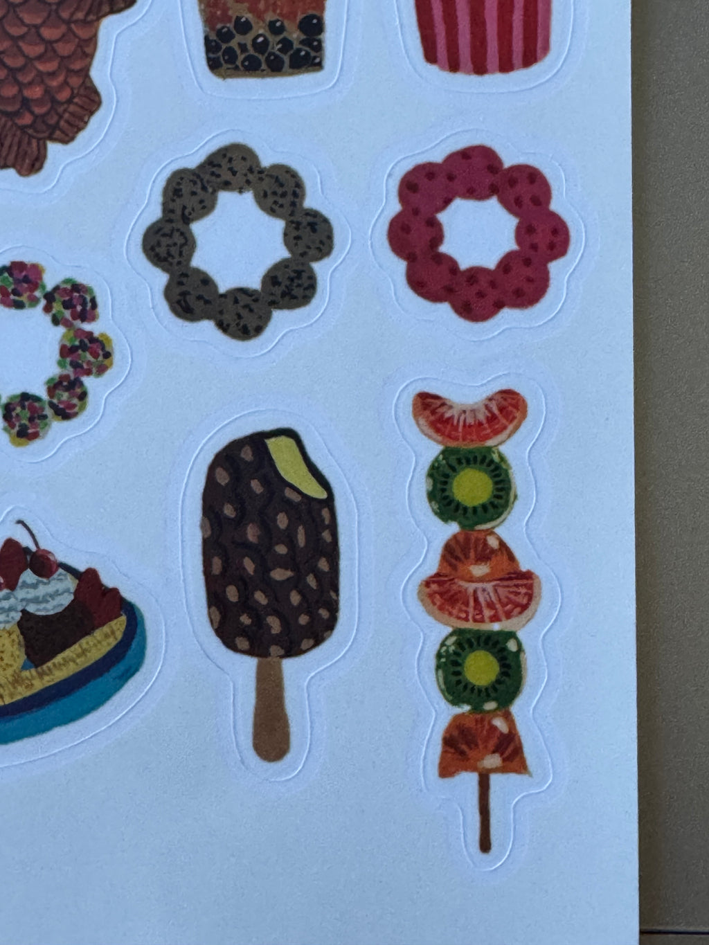 Desserts Sticker Sheet