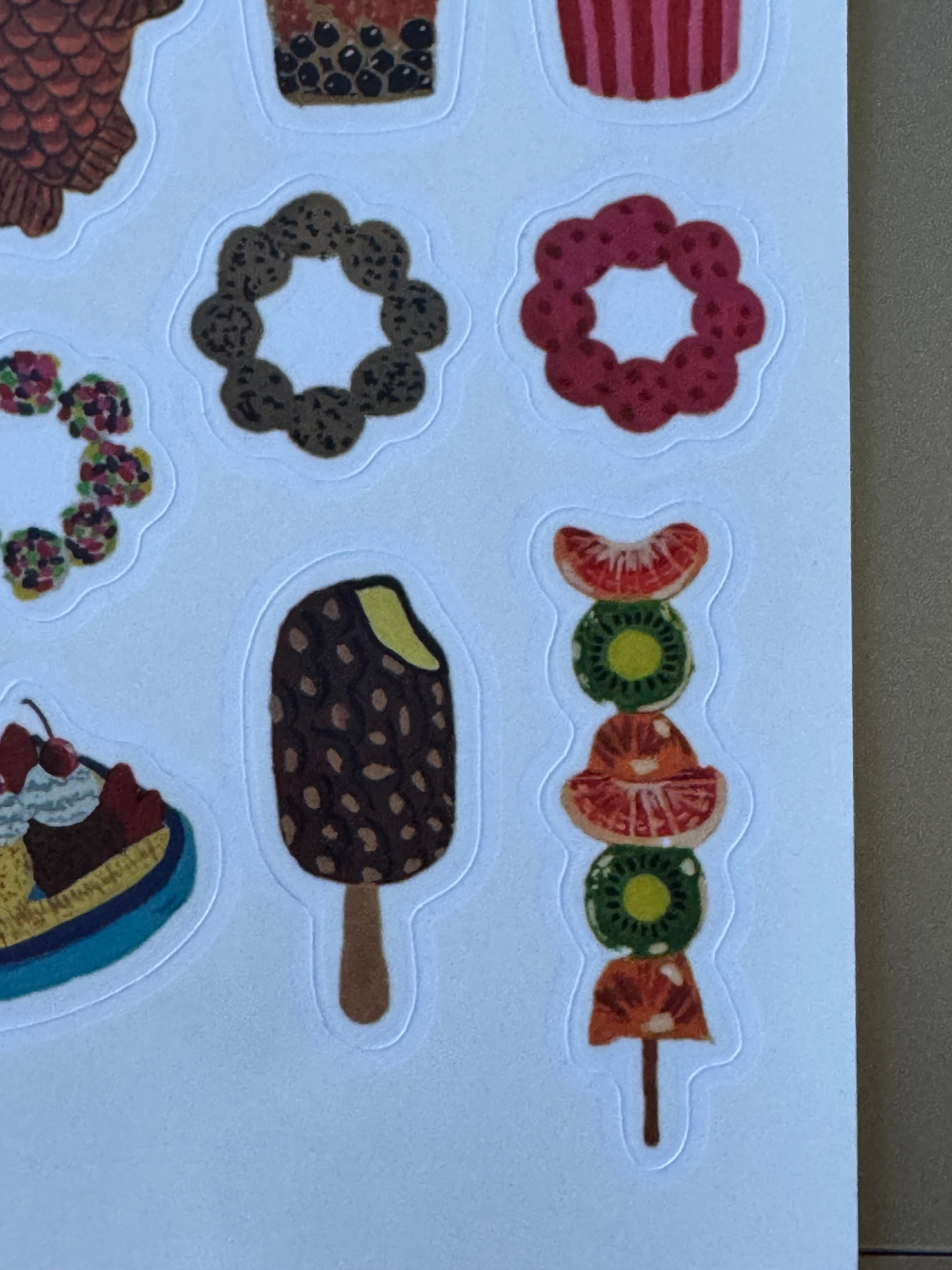 Desserts Sticker Sheet