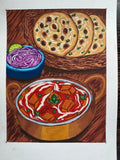Indian Food Painting