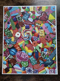 Colorful Candy Art Print (8 in. x 10 in.)