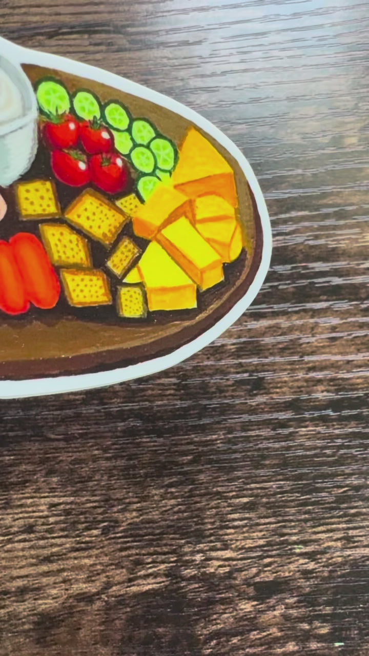 Charcuterie Board Sticker