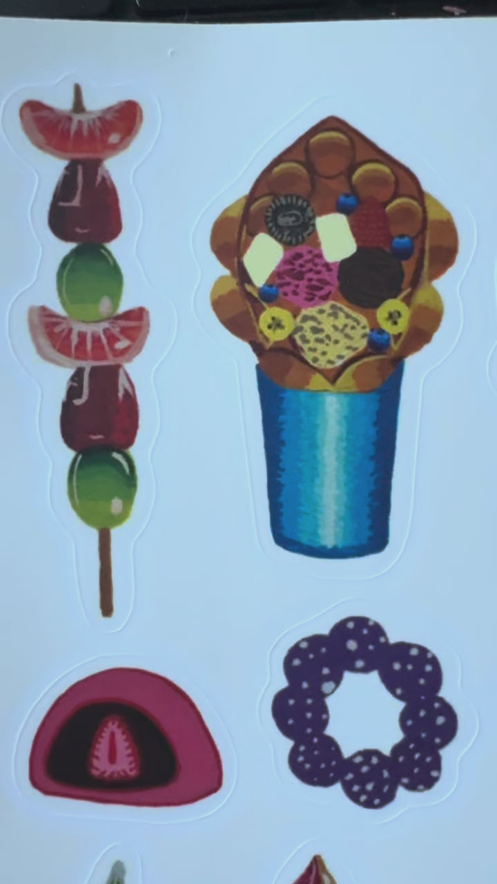 Desserts Sticker Sheet